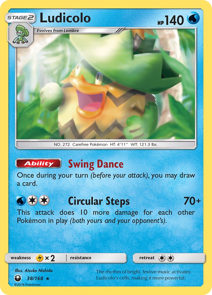 Ludicolo 038 — Celestial Storm (English Pokémon TCG card)