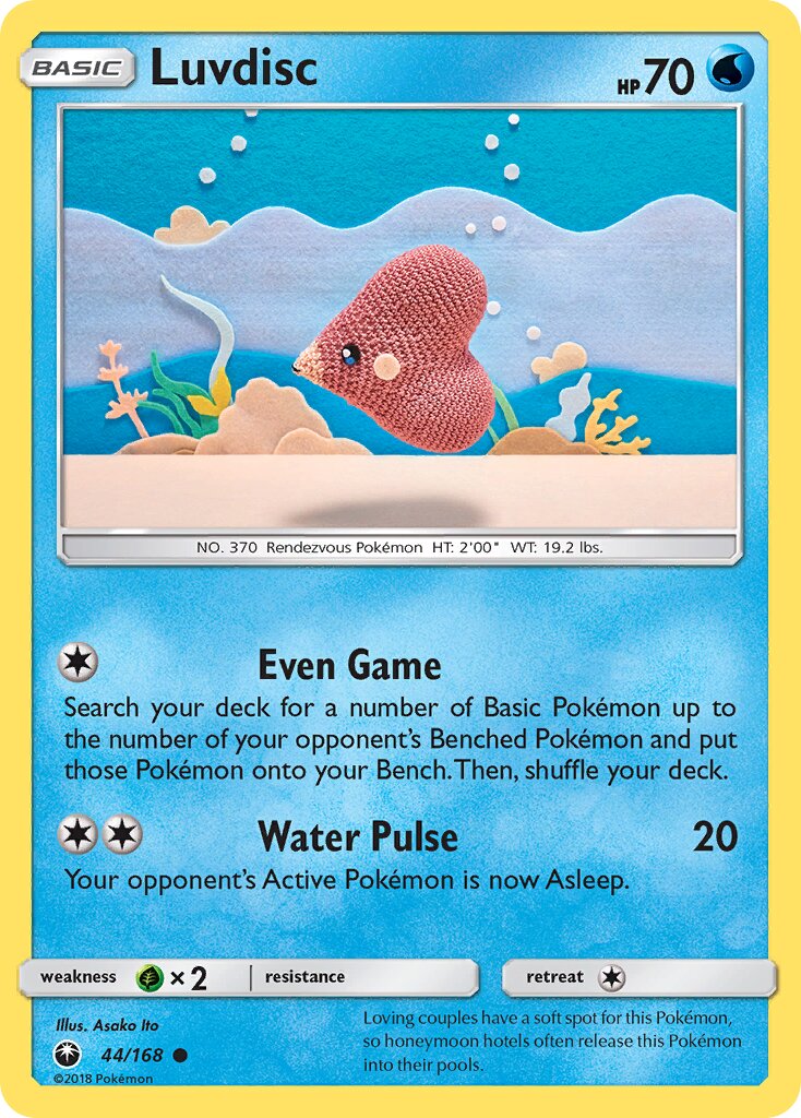 Luvdisc 044 — Celestial Storm (English Pokémon TCG card)