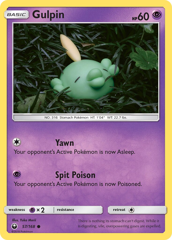 Gulpin 057 — Celestial Storm (English Pokémon TCG card)