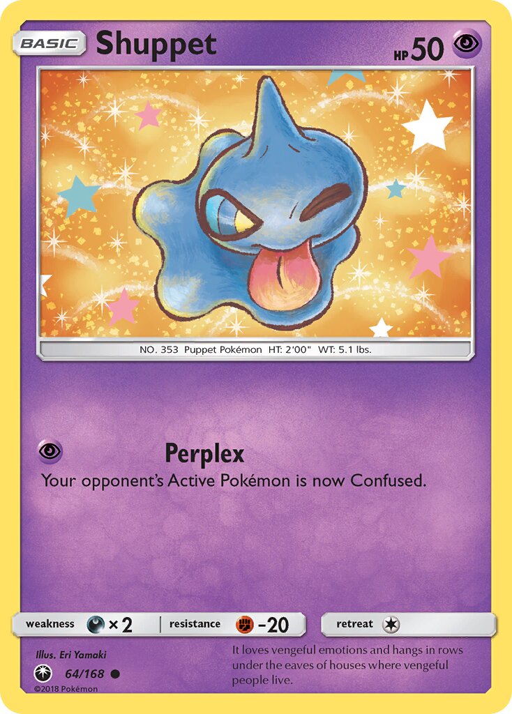 Shuppet 064 — Celestial Storm (English Pokémon TCG card)