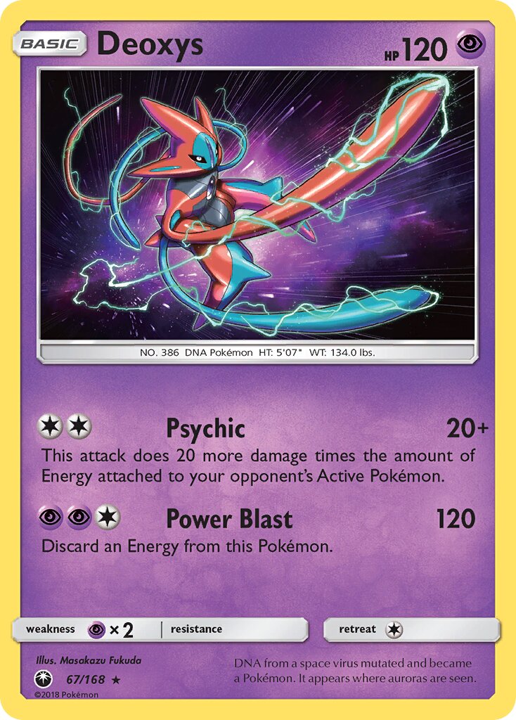 Deoxys 067 — Celestial Storm (English Pokémon TCG card)