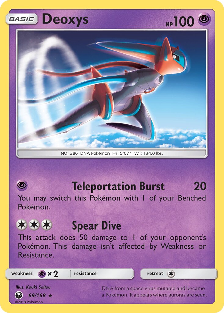 Deoxys 069 — Celestial Storm (English Pokémon TCG card)