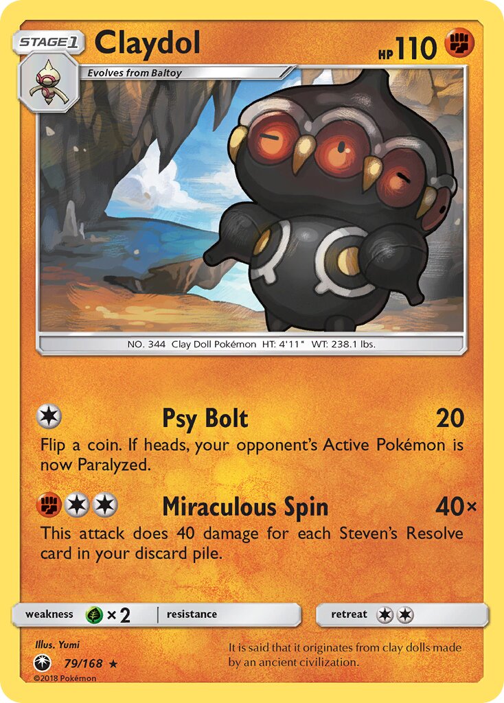 Claydol 079 — Celestial Storm (English Pokémon TCG card)