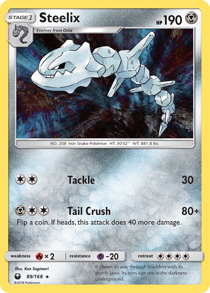 Steelix 089 — Celestial Storm (English Pokémon TCG card)