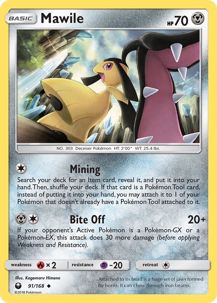 Mawile 091 — Celestial Storm (English Pokémon TCG card)