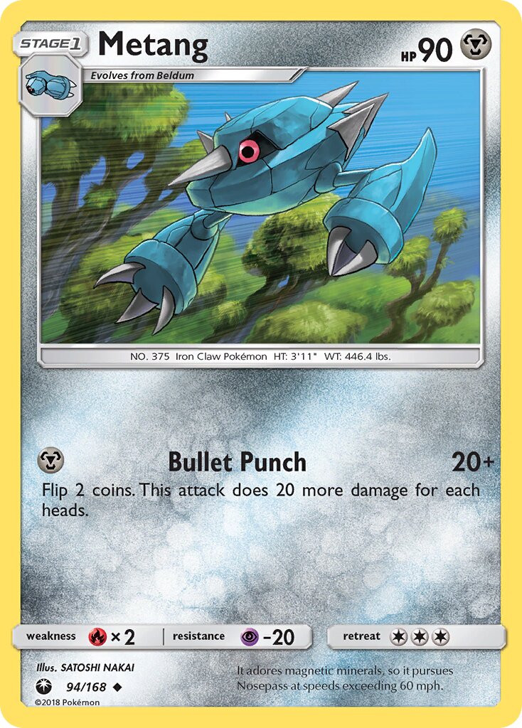 Metang 094 — Celestial Storm (English Pokémon TCG card)