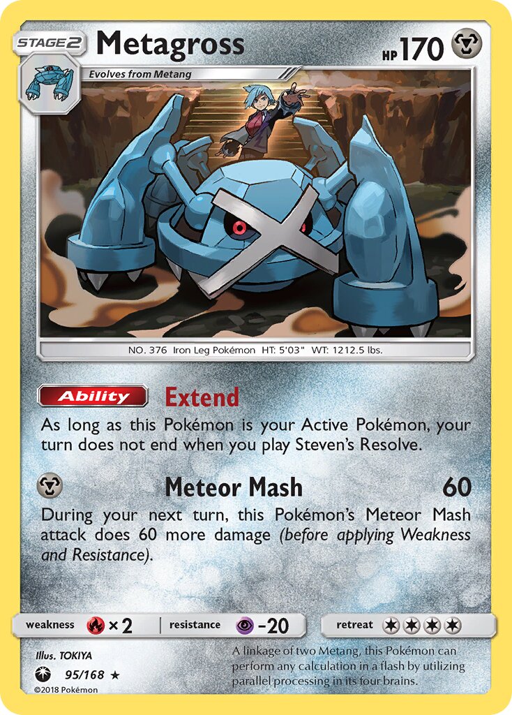 Metagross 095 — Celestial Storm (English Pokémon TCG card)