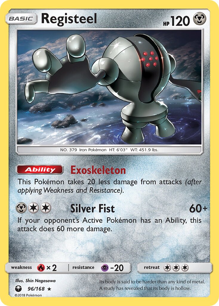 Registeel 096 — Celestial Storm (English Pokémon TCG card)