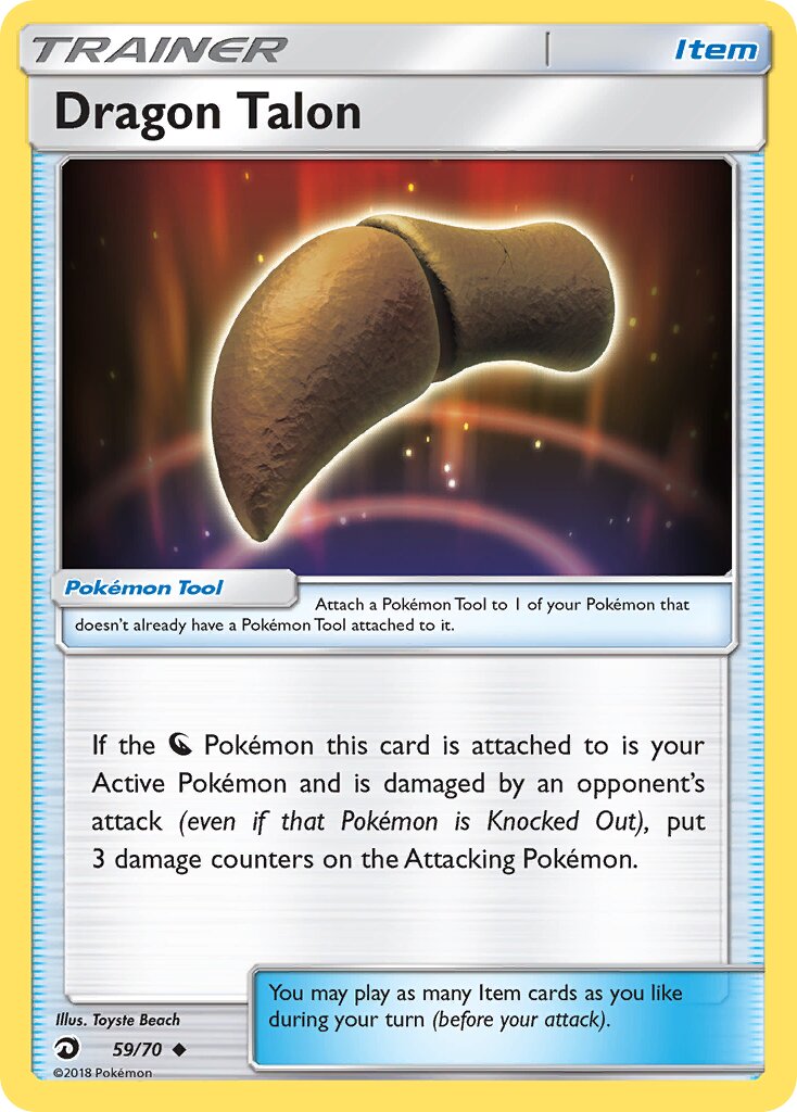 Dragon Talon 059/70 — Dragon Majesty (English Pokémon TCG card)