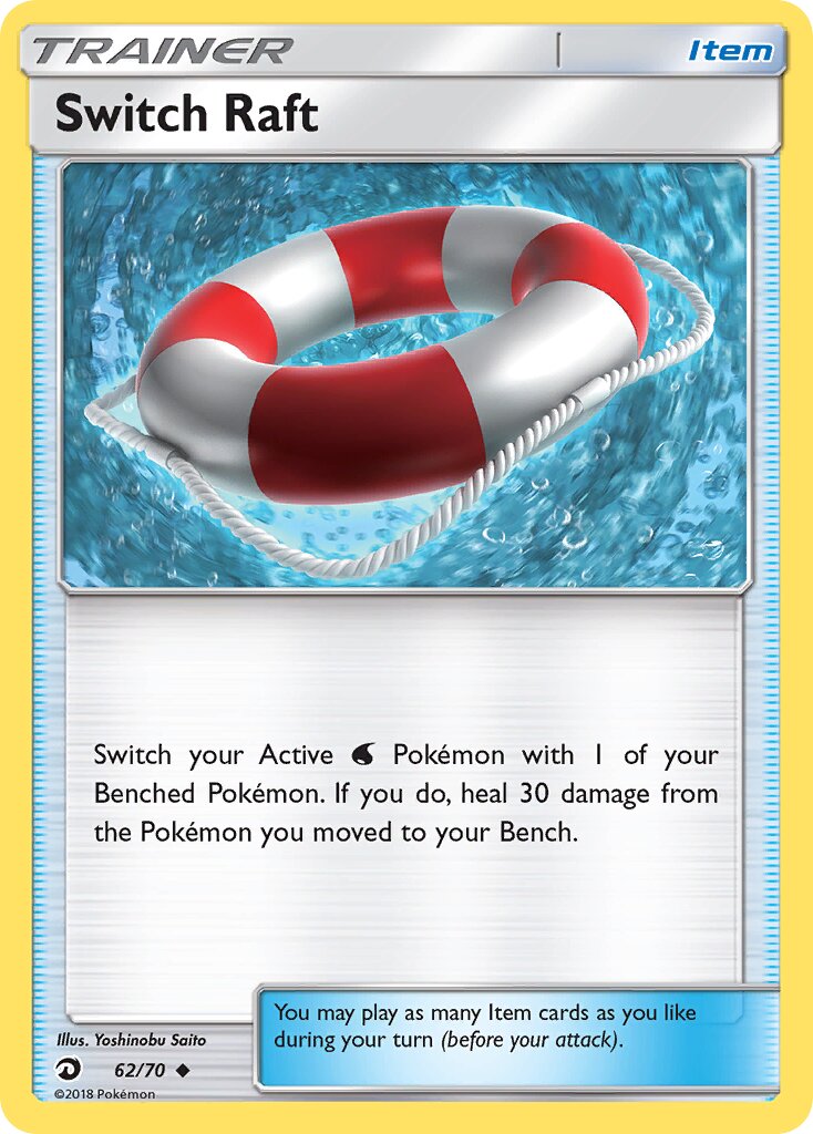 Switch Raft 062/70 — Dragon Majesty (English Pokémon TCG card)