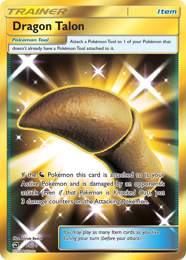 Dragon Talon 075/70 — Dragon Majesty (English Pokémon TCG card)
