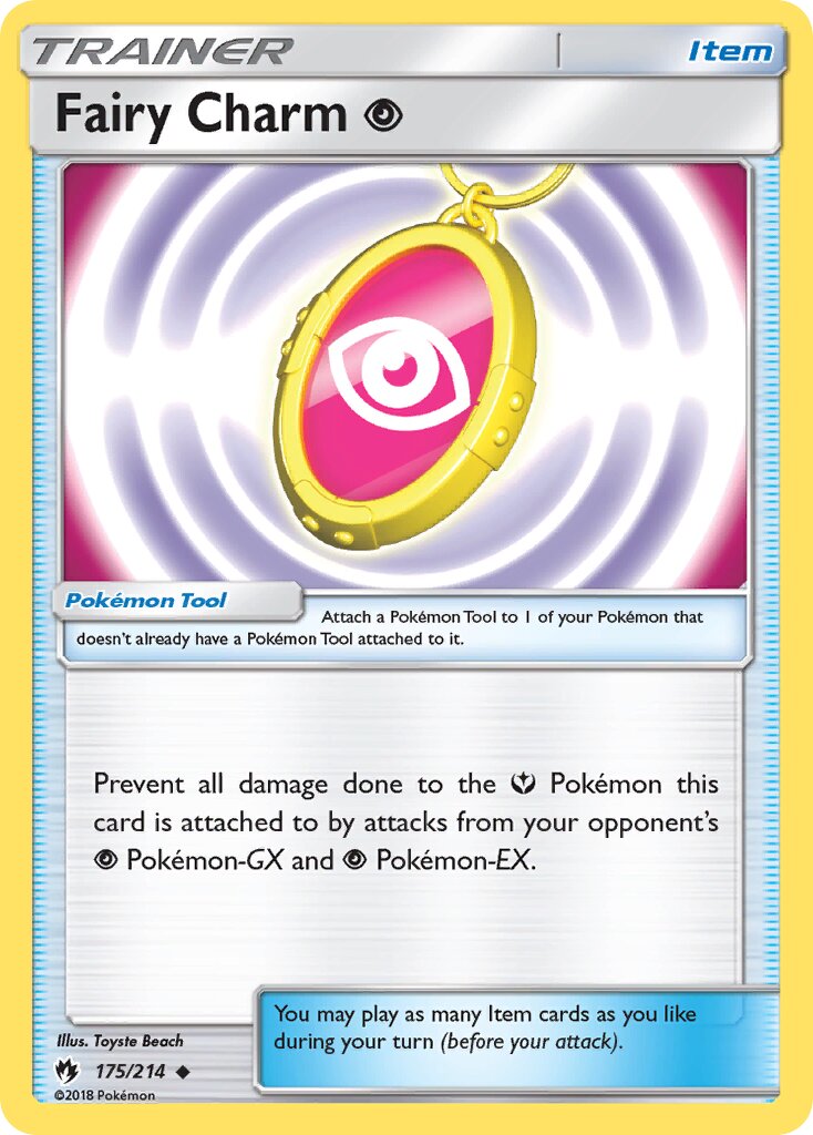 Fairy Charm Psychic 175/214 — Lost Thunder (English Pokémon TCG card)