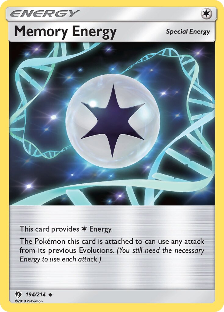 Memory Energy 194/214 — Lost Thunder (English Pokémon TCG card)
