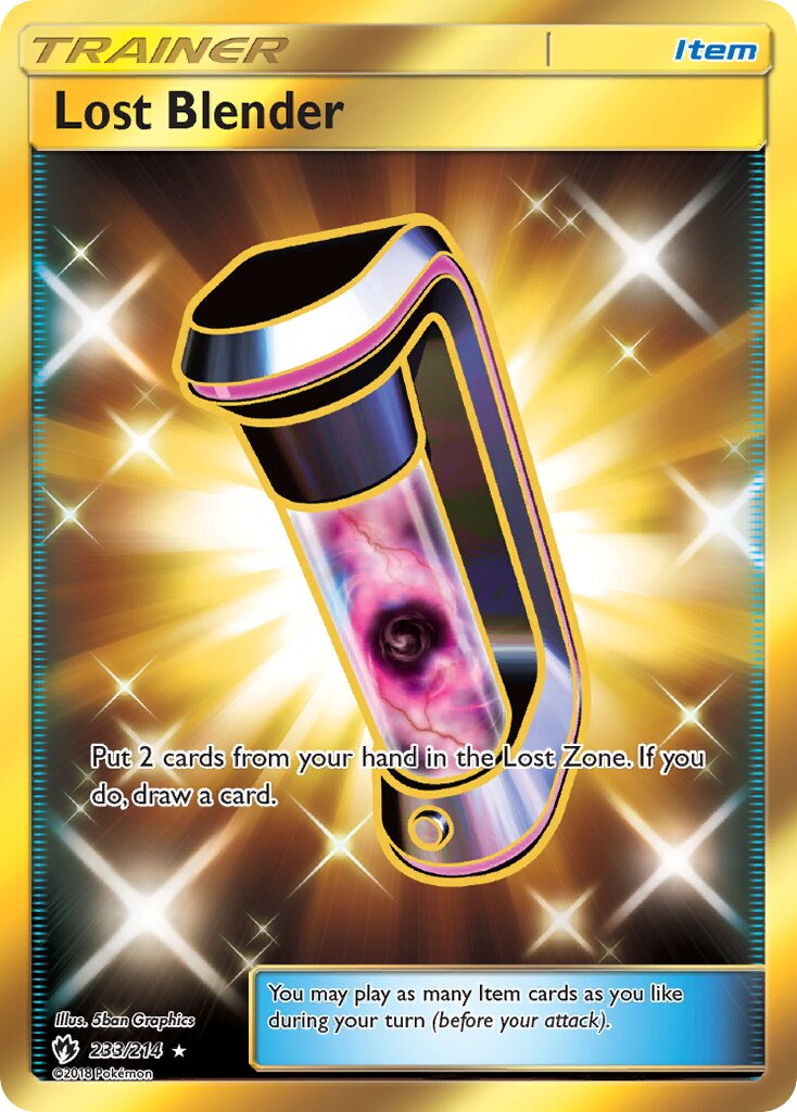 Lost Blender 233/214 — Lost Thunder (English Pokémon TCG card)