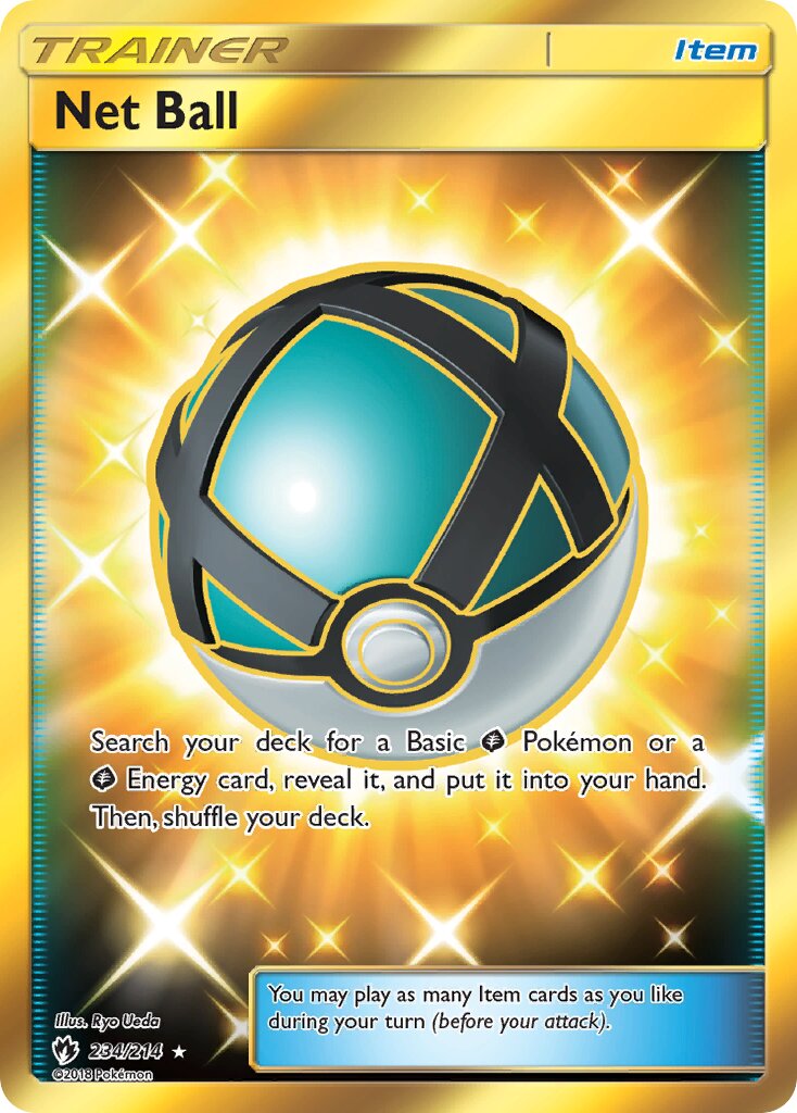Net Ball 234/214 — Lost Thunder (English Pokémon TCG card)