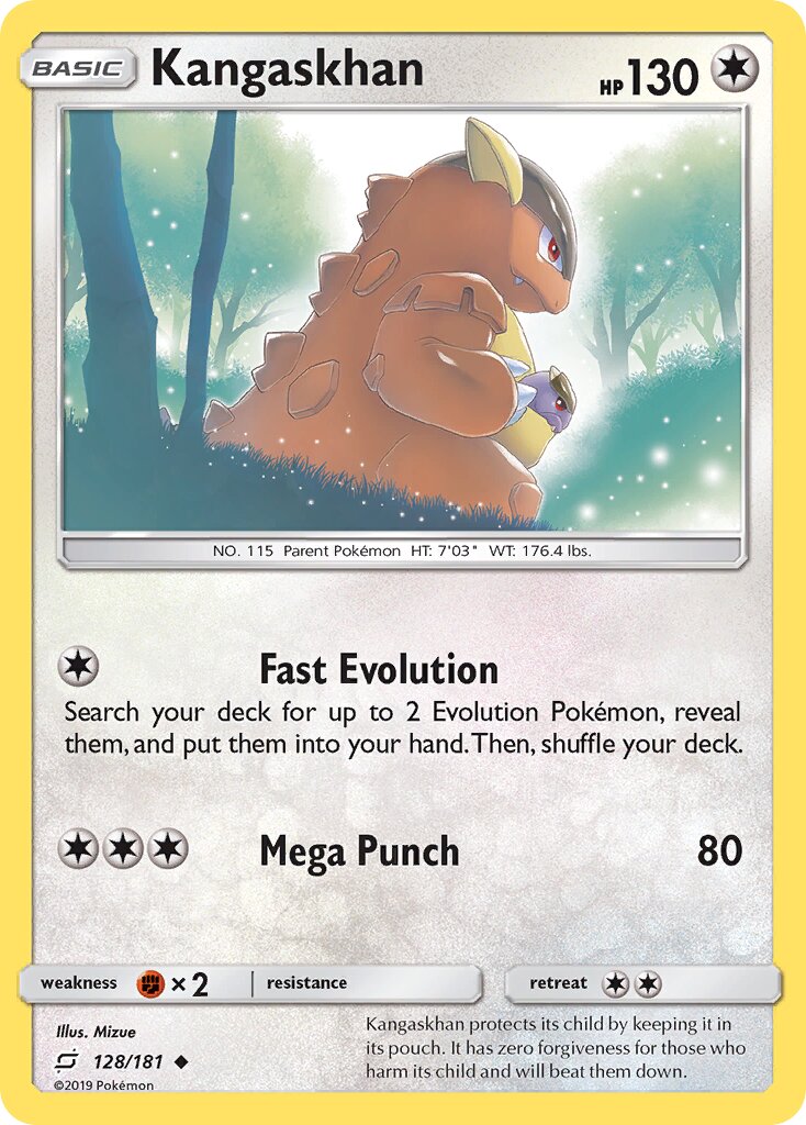 Kangaskhan 128/181 — Team Up (English Pokémon TCG card)