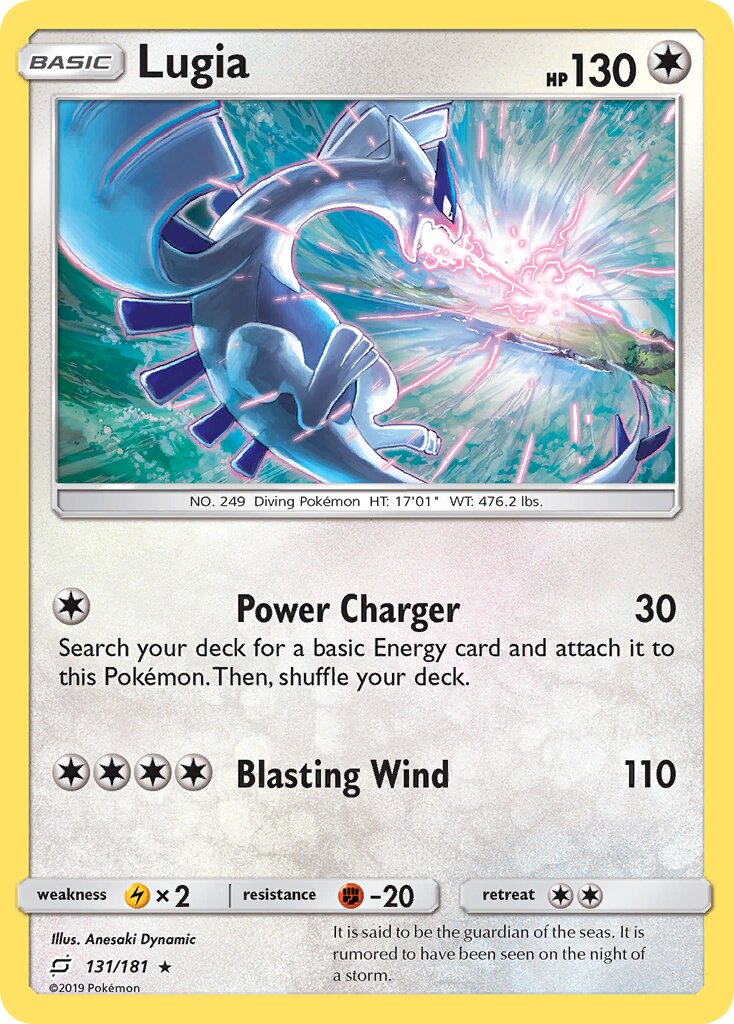 Lugia 131/181 — Team Up (English Pokémon TCG card)