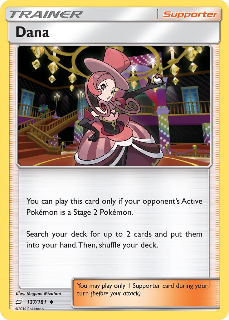 Dana 137/181 — Team Up (English Pokémon TCG card)
