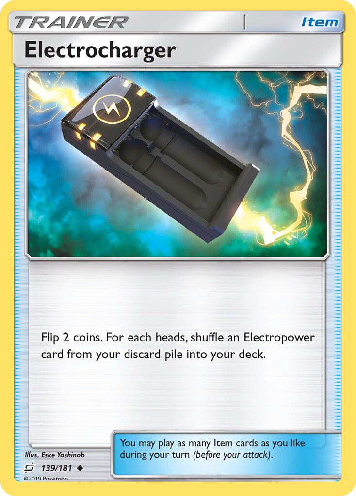 Electrocharger 139/181 — Team Up (English Pokémon TCG card)