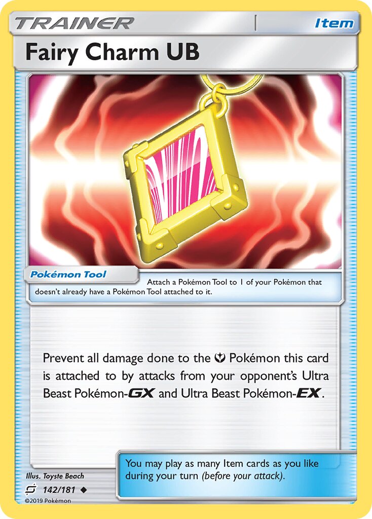 Fairy Charm UB 142/181 — Team Up (English Pokémon TCG card)