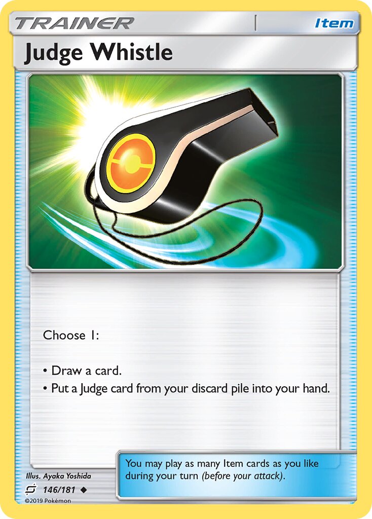 Judge Whistle 146/181 — Team Up (English Pokémon TCG card)
