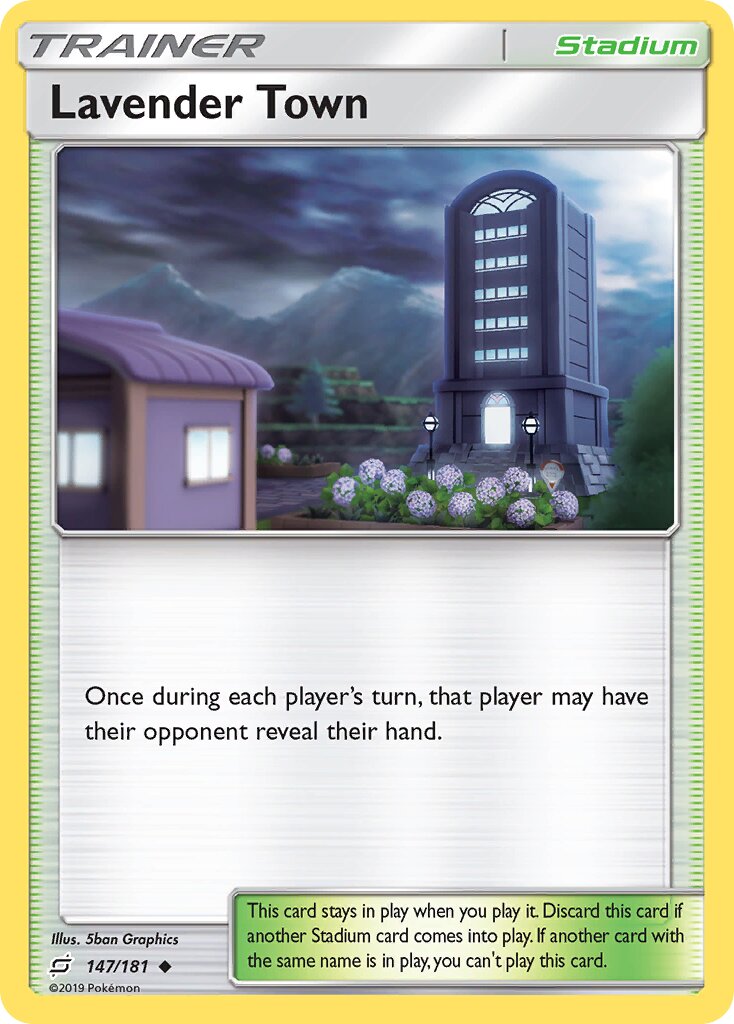 Lavender Town 147/181 — Team Up (English Pokémon TCG card)