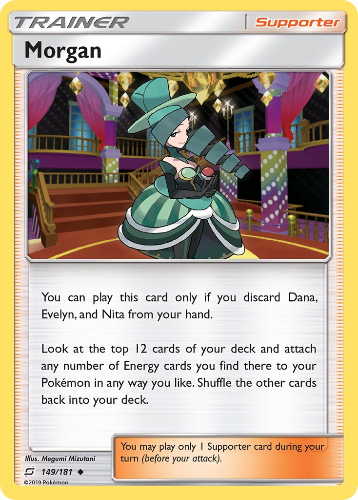 Morgan 149/181 — Team Up (English Pokémon TCG card)