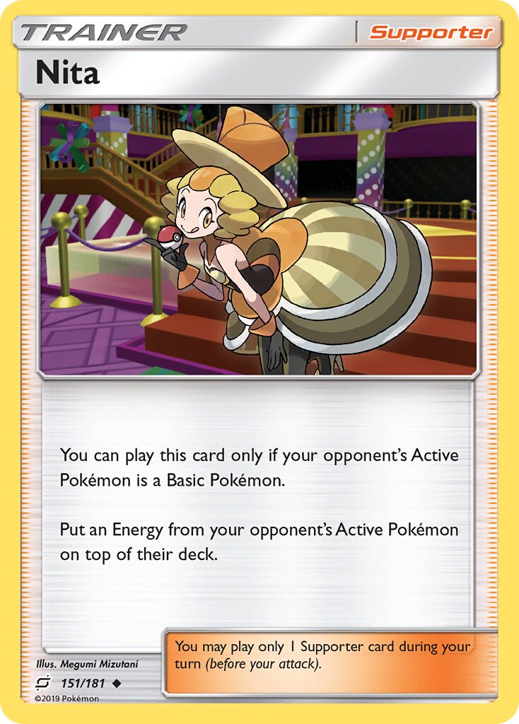 Nita 151/181 — Team Up (English Pokémon TCG card)