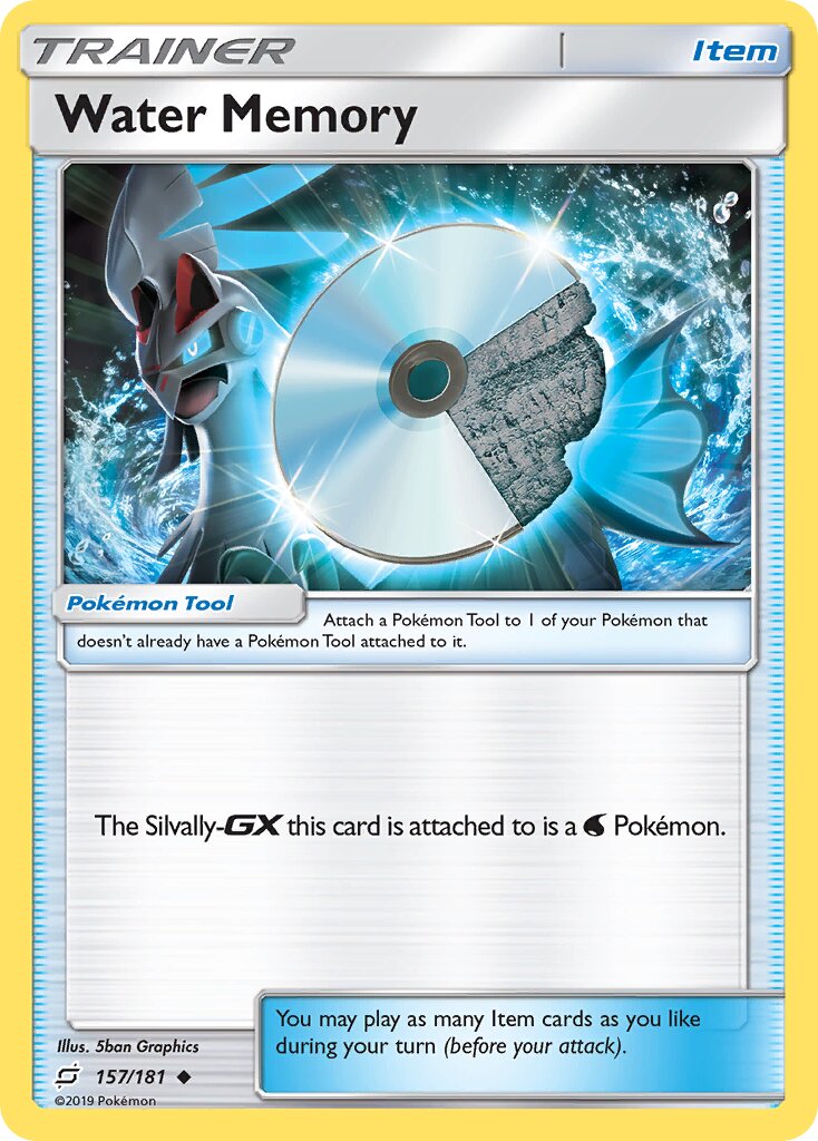 Water Memory 157/181 — Team Up (English Pokémon TCG card)