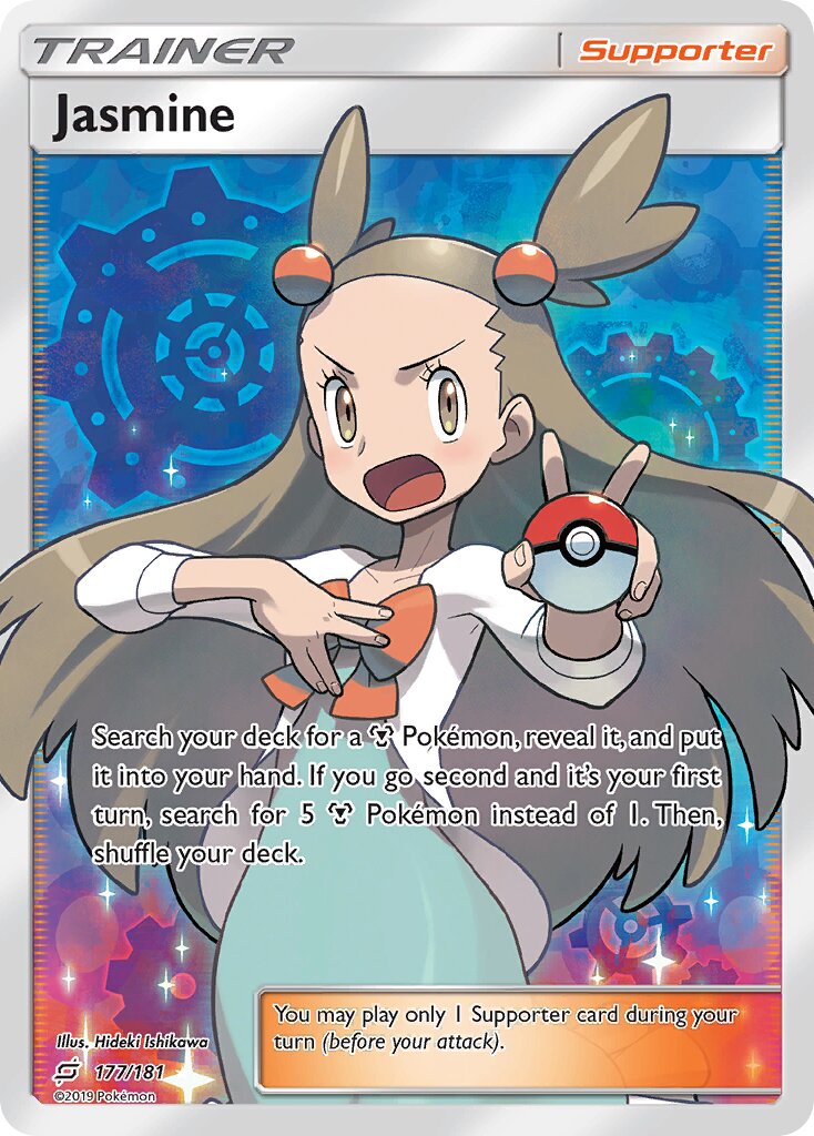 Jasmine 177/181 — Team Up (English Pokémon TCG card)