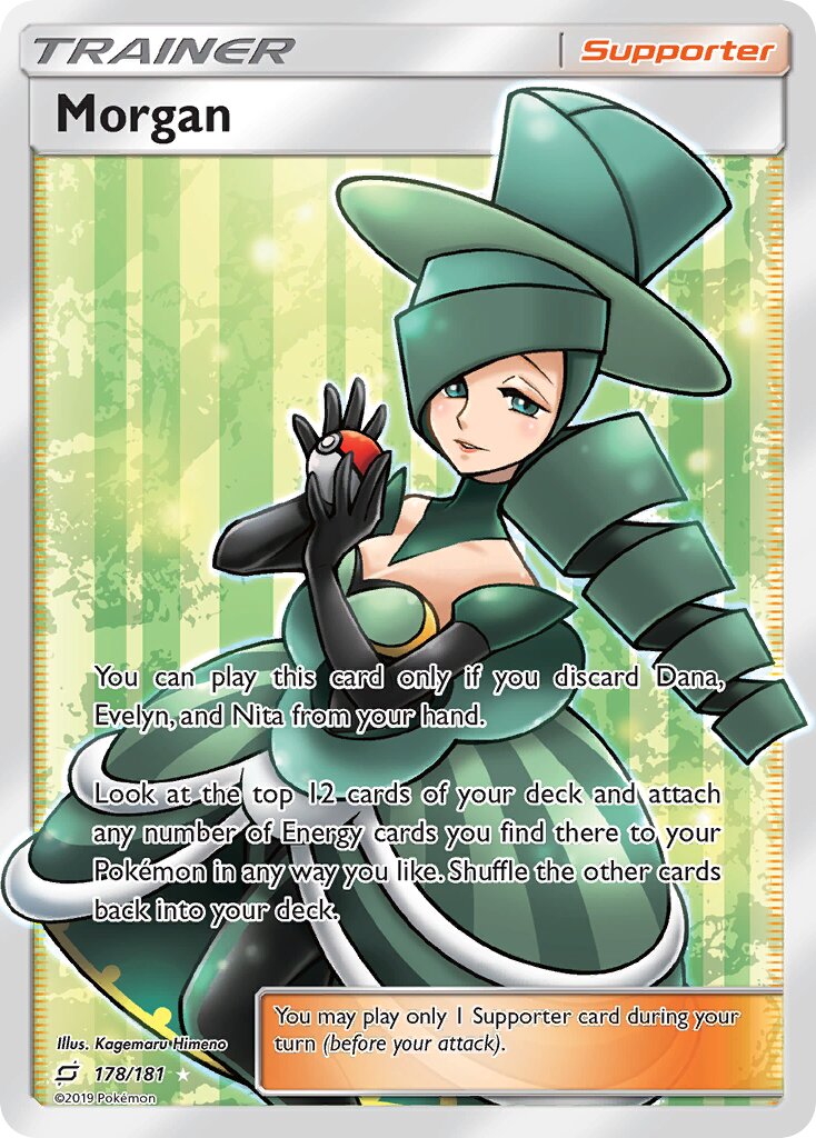 Morgan 178/181 — Team Up (English Pokémon TCG card)