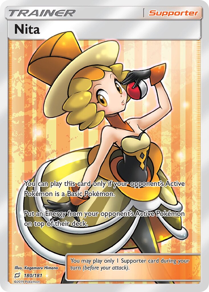 Nita 180/181 — Team Up (English Pokémon TCG card)