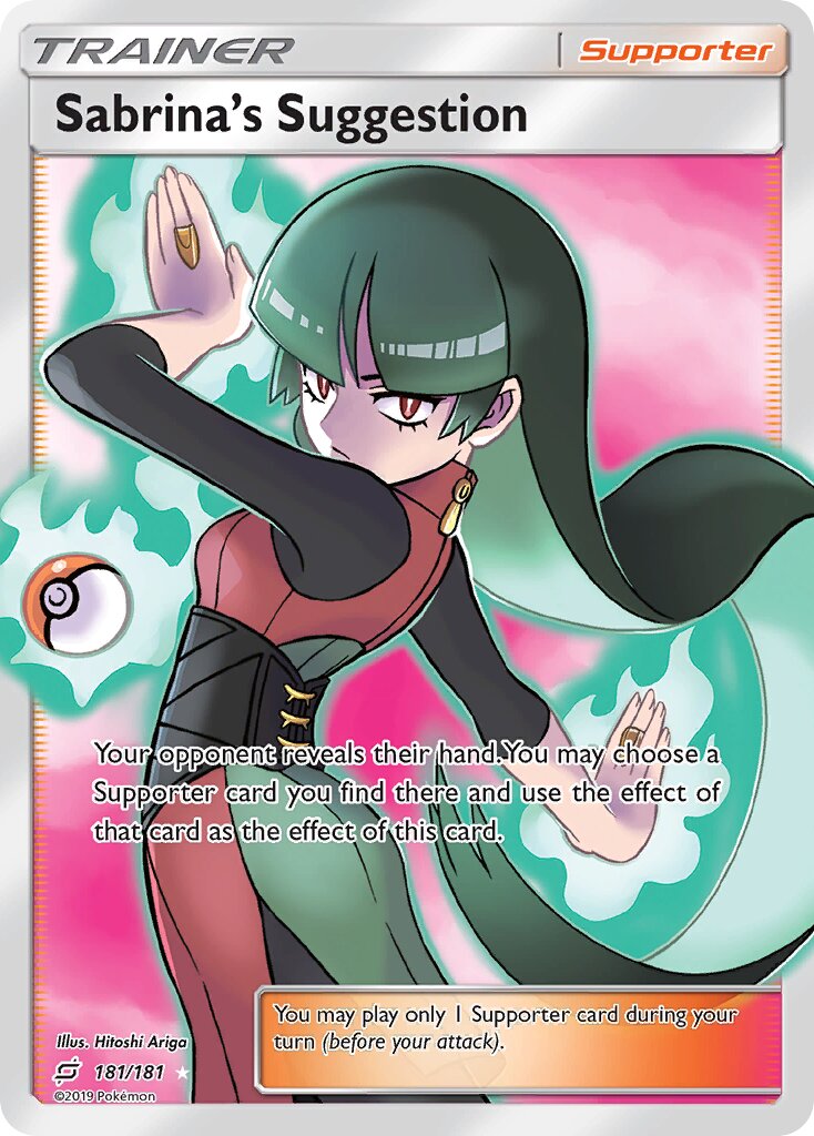 Sabrina's Suggestion 181/181 — Team Up (English Pokémon TCG card)
