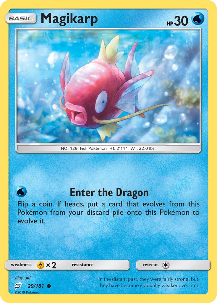 Magikarp 029/181 — Team Up (English Pokémon TCG card)
