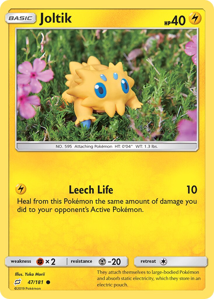 Joltik 047/181 — Team Up (English Pokémon TCG card)