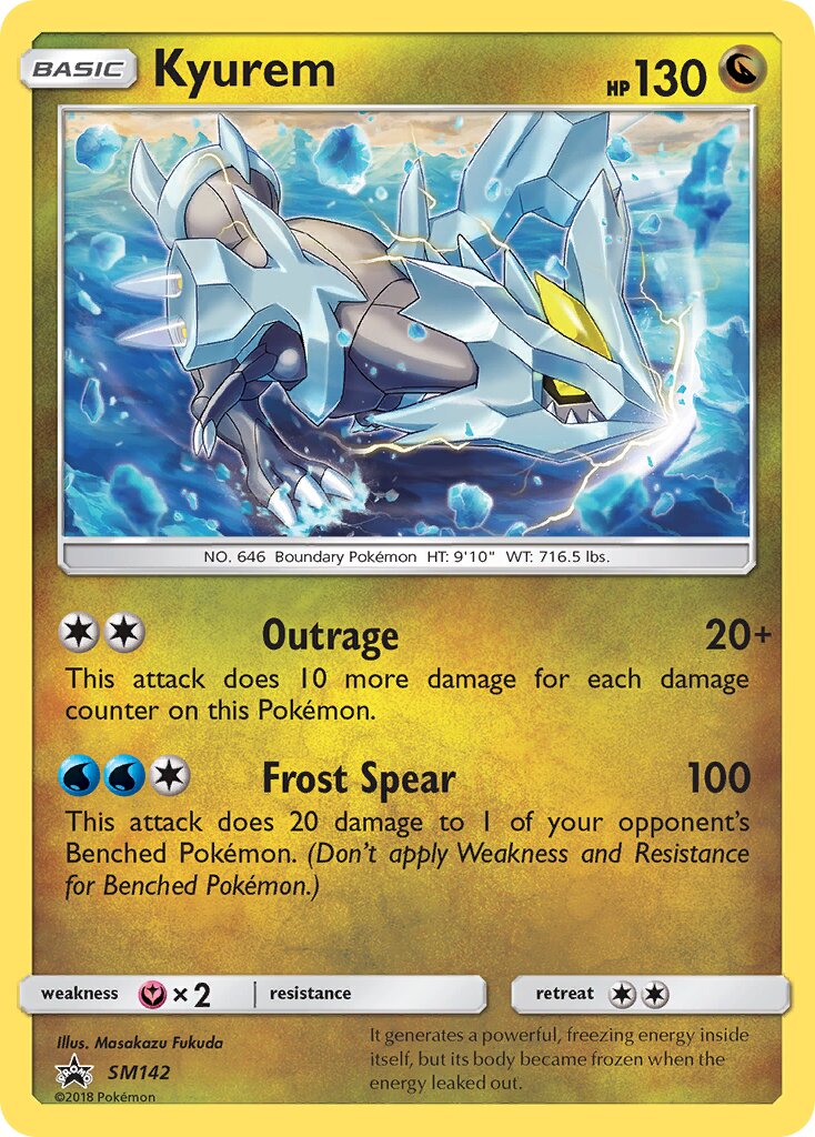 Kyurem SM142 — Sun & Moon Promos (English Pokémon TCG card)