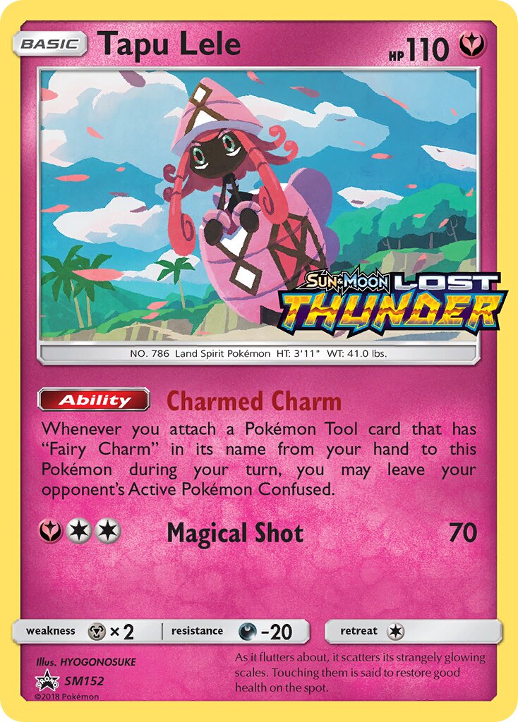 Tapu Lele SM152 — Sun & Moon Promos (English Pokémon TCG card)