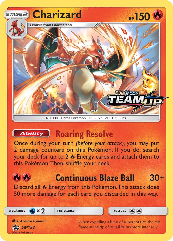 Charizard SM158 — Sun & Moon Promos (English Pokémon TCG card)
