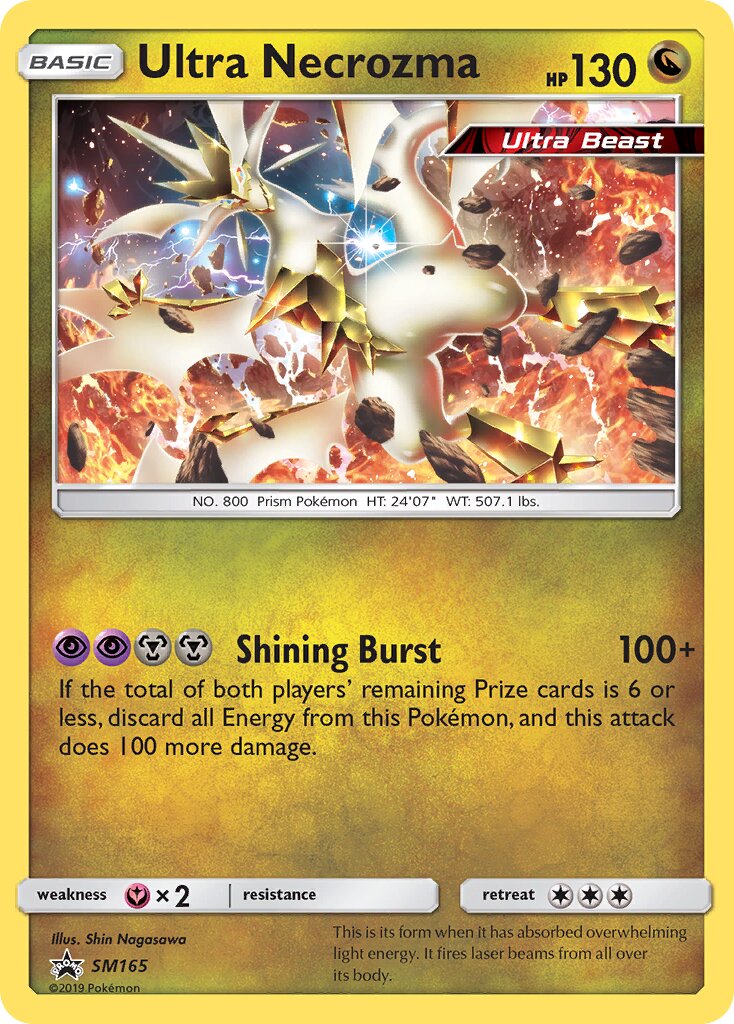 Ultra Necrozma SM165 — Sun & Moon Promos (English Pokémon TCG card)