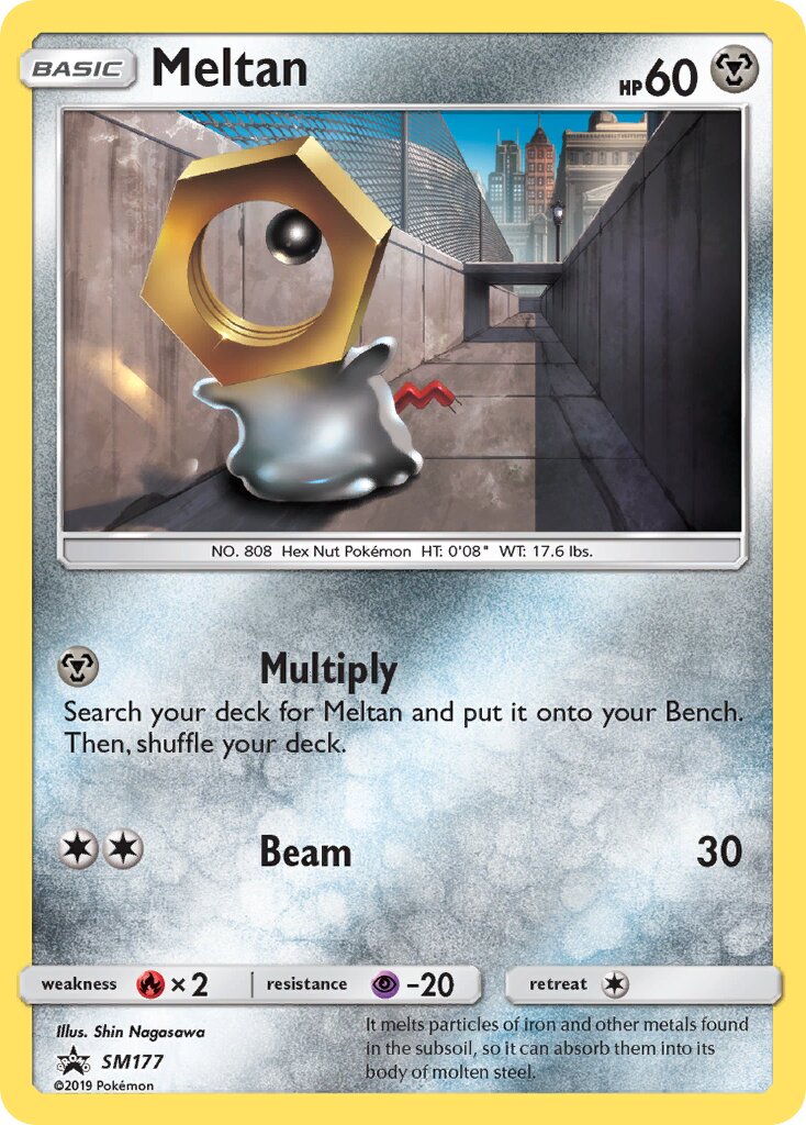 Meltan SM177 — Sun & Moon Promos (English Pokémon TCG card)