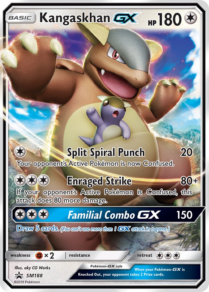 Kangaskhan-GX SM188 — Sun & Moon Promos (English Pokémon TCG card)