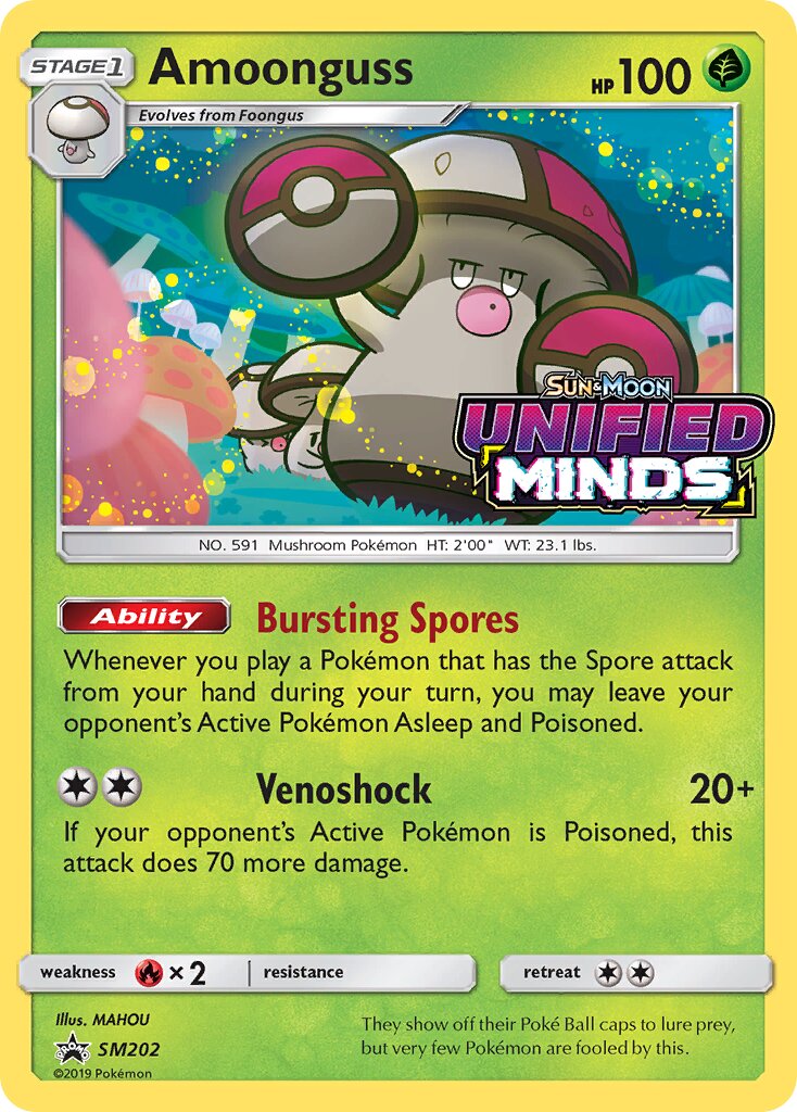 Amoonguss SM202 — Sun & Moon Promos (English Pokémon TCG card)