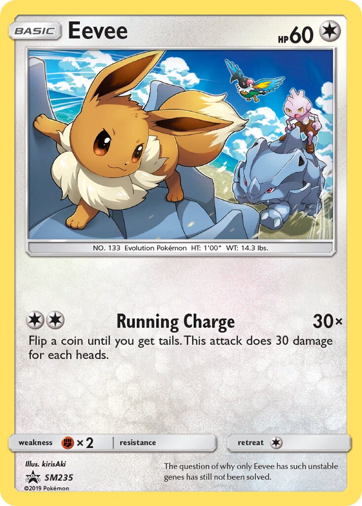 Eevee SM235 — Sun & Moon Promos (English Pokémon TCG card)