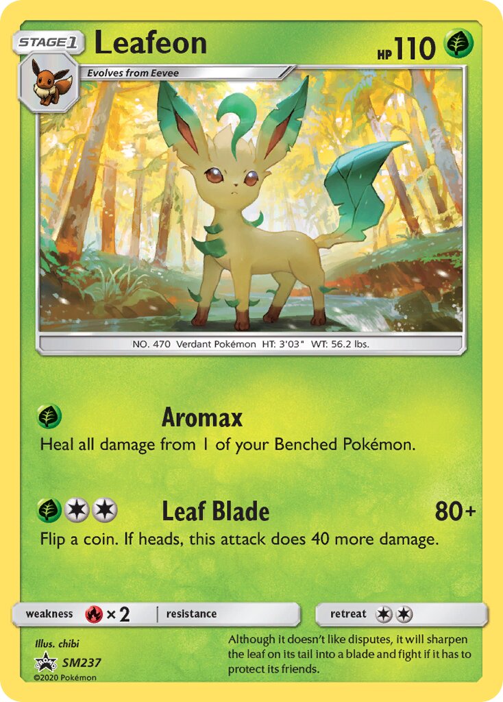 Leafeon SM237 — Sun & Moon Promos (English Pokémon TCG card)