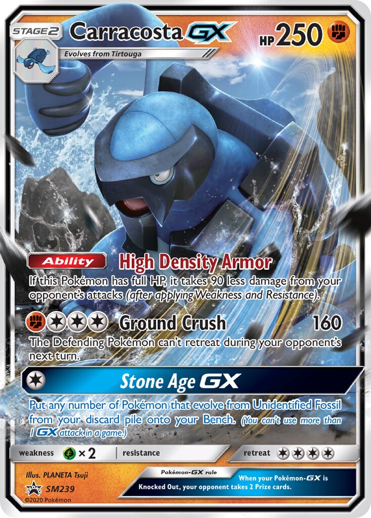 Carracosta-GX SM239 — Sun & Moon Promos (English Pokémon TCG card)