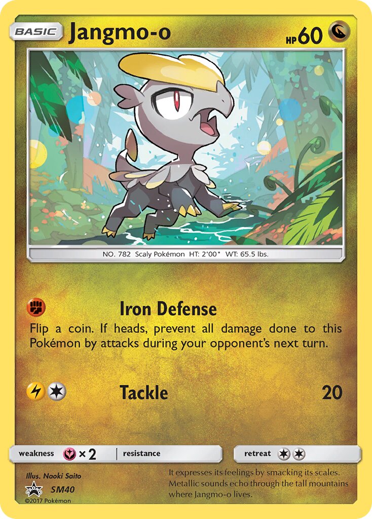 Jangmo-o SM40 — Sun & Moon Promos (English Pokémon TCG card)