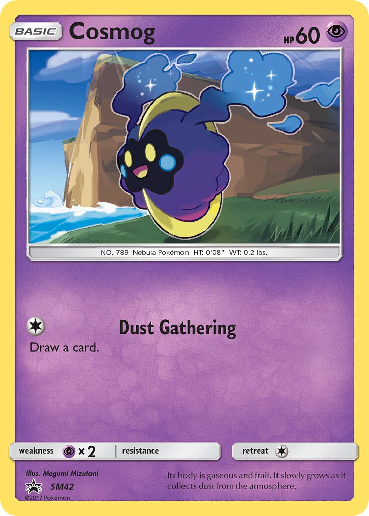 Cosmog SM42 — Sun & Moon Promos (English Pokémon TCG card)
