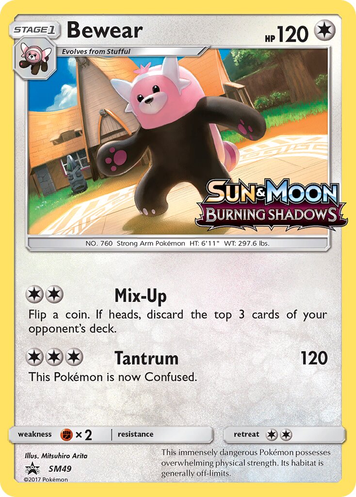 Bewear SM49 — Sun & Moon Promos (English Pokémon TCG card)