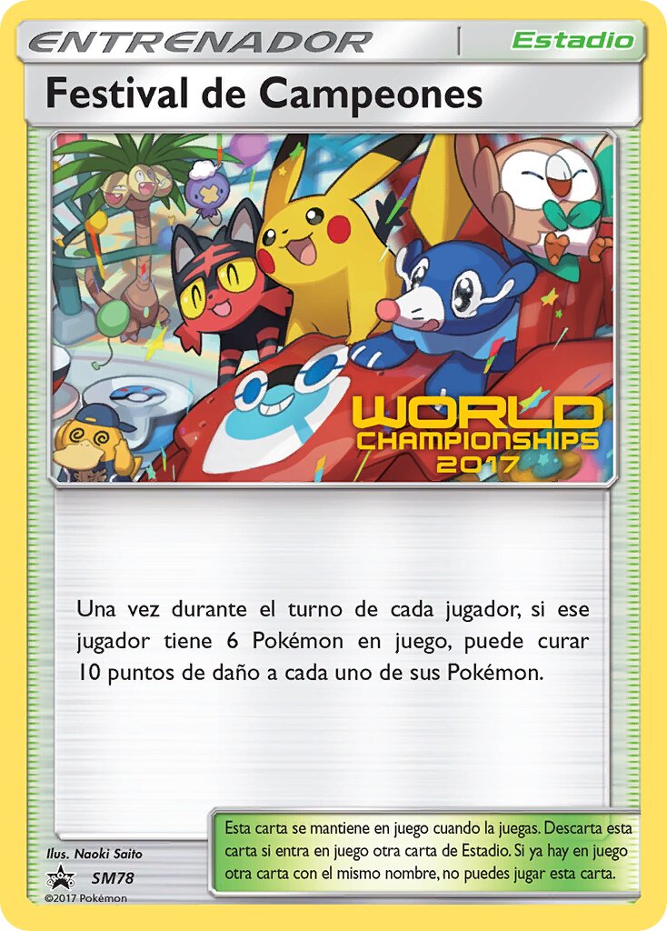 Champions Festival SM78 — Sun & Moon Promos (English Pokémon TCG card)