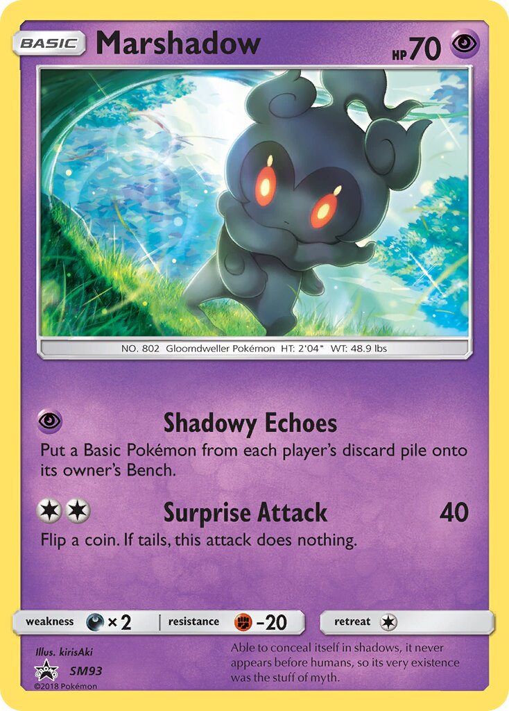 Marshadow SM93 — Sun & Moon Promos (English Pokémon TCG card)